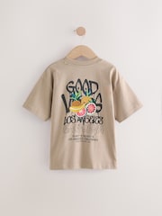 Stone LA Back Print Relaxed Fit Short Sleeve Graphic Print T-Shirt (3-16yrs) - Image 5 of 7