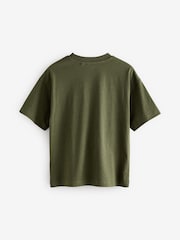 Khaki Green Truck Relaxed Fit Short Sleeve Graphic Print T-Shirt (3-16yrs) - Image 5 of 7