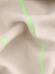 Stone/Lime Stripe Relaxed Fit Short Sleeve Graphic Print T-Shirt (3-16yrs) - Image 3 of 4