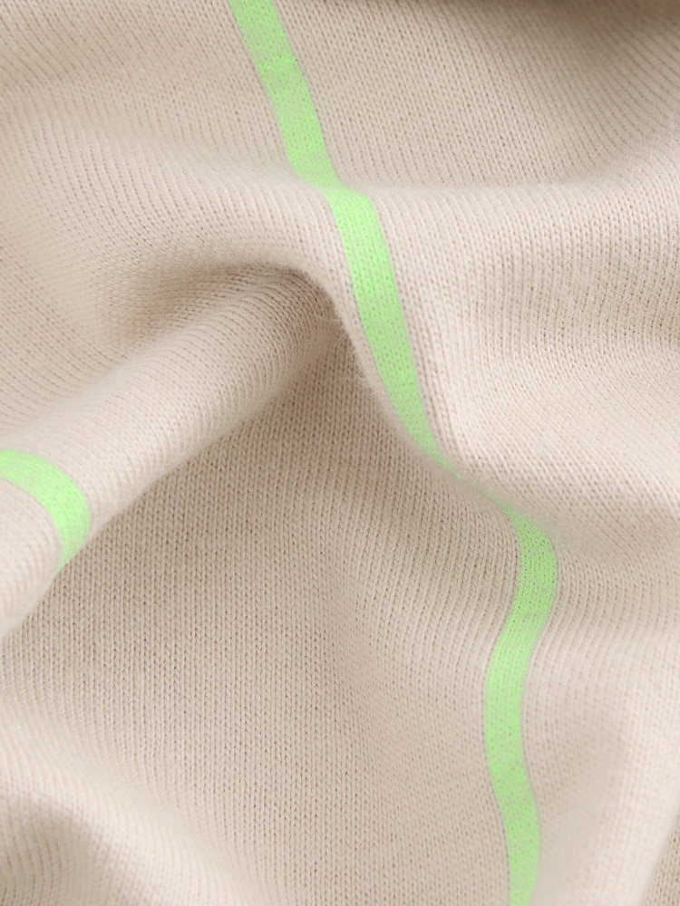 Steen/Limoen Streep - Ruimvallend T-shirt met korte mouwen en grafische print (3-16jr) - Image 3 of 4