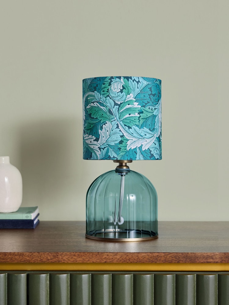 Clarke & Clarke Green Acanthus Dalby Table Lamp - Image 1 of 2
