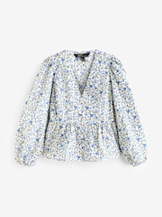 Nobodys Child White 100% Cotton Ria Blouse - Image 5 of 5