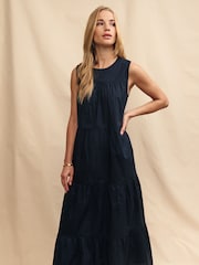 Nobody's Child Black Rosalind Midaxi Dress - Image 1 of 5