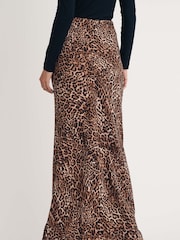 Nobodys Child Brown Peyton Animal Print Skirt - Image 3 of 4