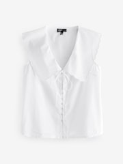 Nobody's Child White Birdie Sleeveless Shirt - Image 6 of 6