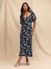 Nobody's Child Black Callie Midaxi Dress - Image 4 of 6