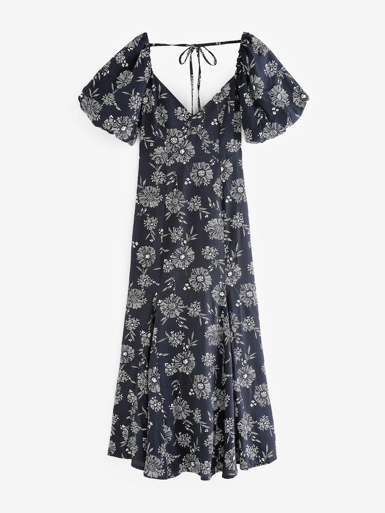 Nobody's Child Black Callie Midaxi Dress - Image 6 of 6