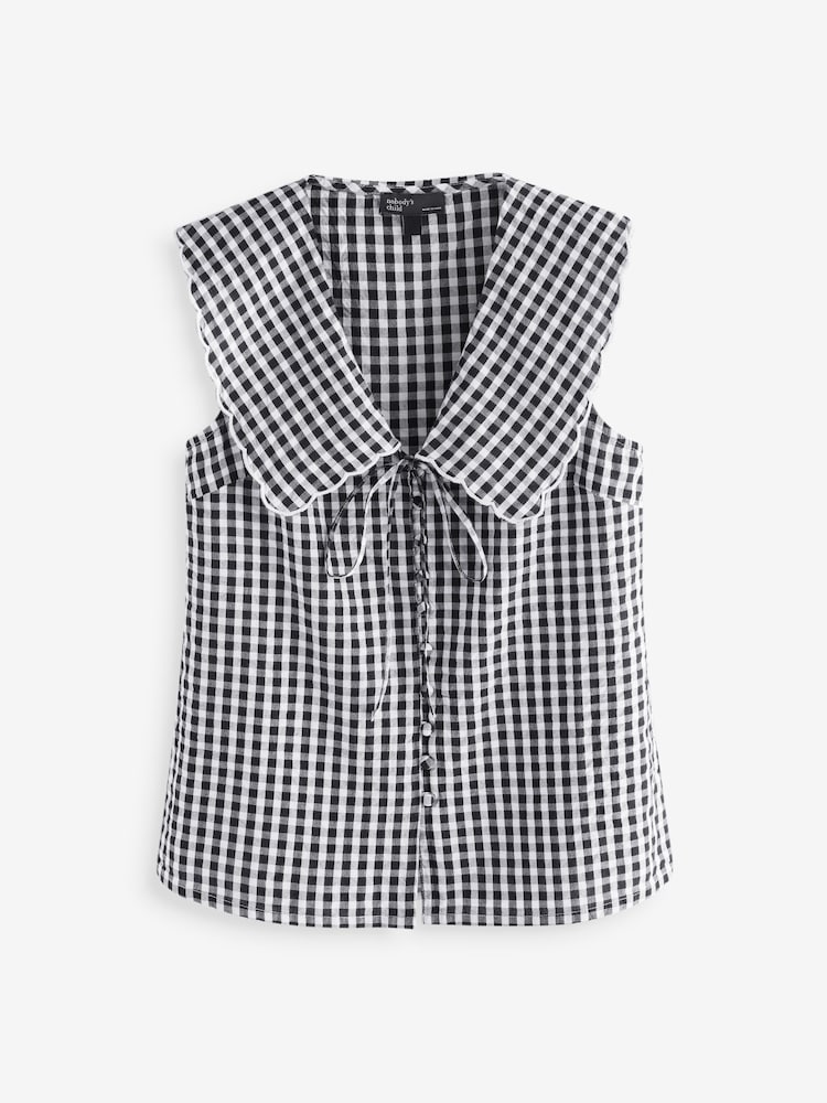 Nobody's Child Black Birdie Sleeveless Shirt - Image 5 of 5 Nobody's Child Black Birdie Sleeveless Shirt - Image 5 of 5