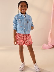 Blue Denim 100% Cotton Cherry Western Jacket (3-16yrs) - Image 2 of 8