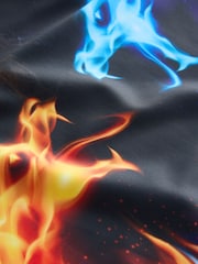 Red and Blue Flame Short Sleeve Rash Vest (1.5-16yrs) - Image 3 of 4