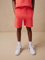 Rouge - Ensemble t-shirt et short épais décontracté (3-16 ans) - Image 3 of 9