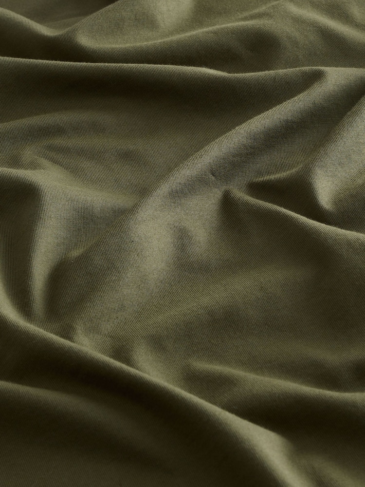 Green 100% Cotton T-Shirt Dress - Image 6 of 7