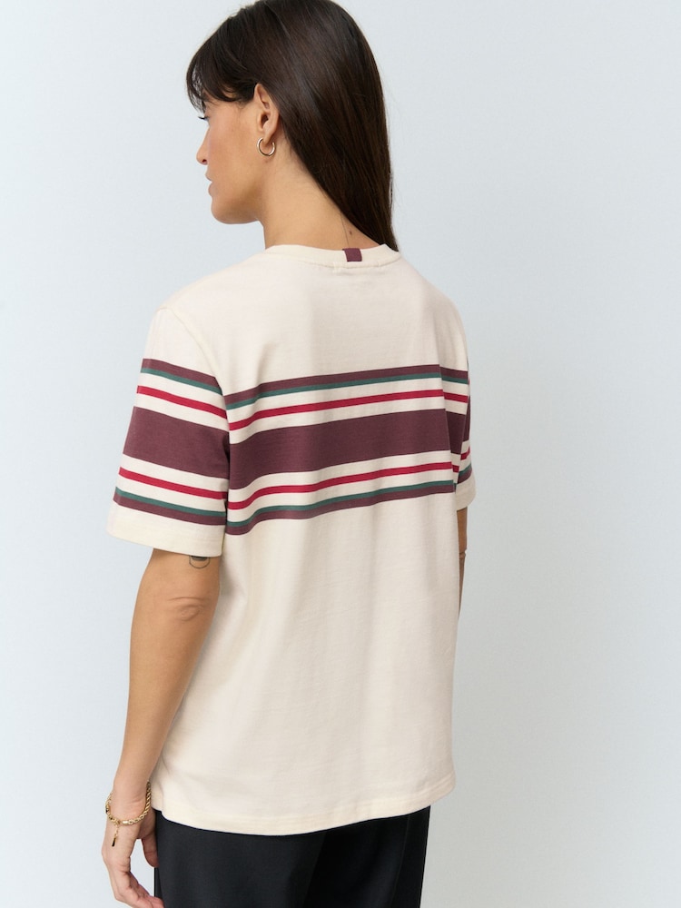 Red/Green Heavyweight Short Sleeve Crew Neck T-Shirt - Image 2 of 7