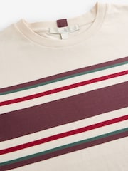 Red/Green Heavyweight Short Sleeve Crew Neck T-Shirt - Image 6 of 7