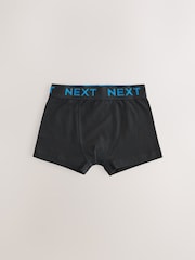 Black with colour waistband Trunks 5 Pack (1.5-16yrs) - Image 5 of 9