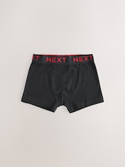 Black with colour waistband Trunks 5 Pack (1.5-16yrs) - Image 6 of 9
