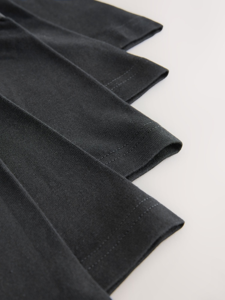 Black with colour waistband Trunks 5 Pack (1.5-16yrs) - Image 9 of 9
