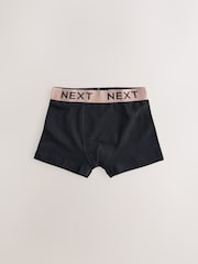 Black with scandi waistband Trunks 5 Pack (1.5-16yrs) - Image 3 of 9