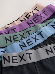 Black with scandi waistband Trunks 5 Pack (1.5-16yrs) - Image 8 of 9