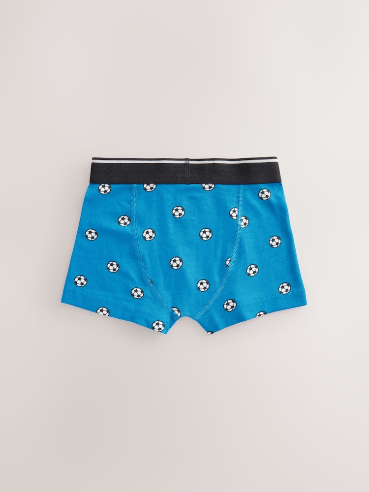 Rot/Blau, Fußball - Pattern Trunks 5 Pack (1.5-16yrs) - Bild 2 von 9 Rot/Blau, Fußball - Pattern Trunks 5 Pack (1.5-16yrs) - Bild 2 von 9