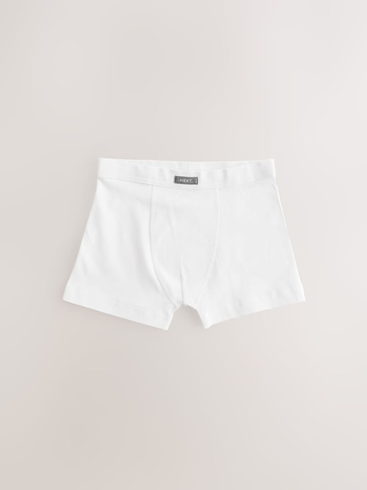 White Soft Waistband Trunks 5 Pack (1.5-16yrs) - Image 2 of 4 White Soft Waistband Trunks 5 Pack (1.5-16yrs) - Image 2 of 4