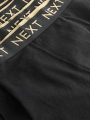 Black with Gold Waistband Trunks 10 Pack (1.5-16yrs) - Image 5 of 5