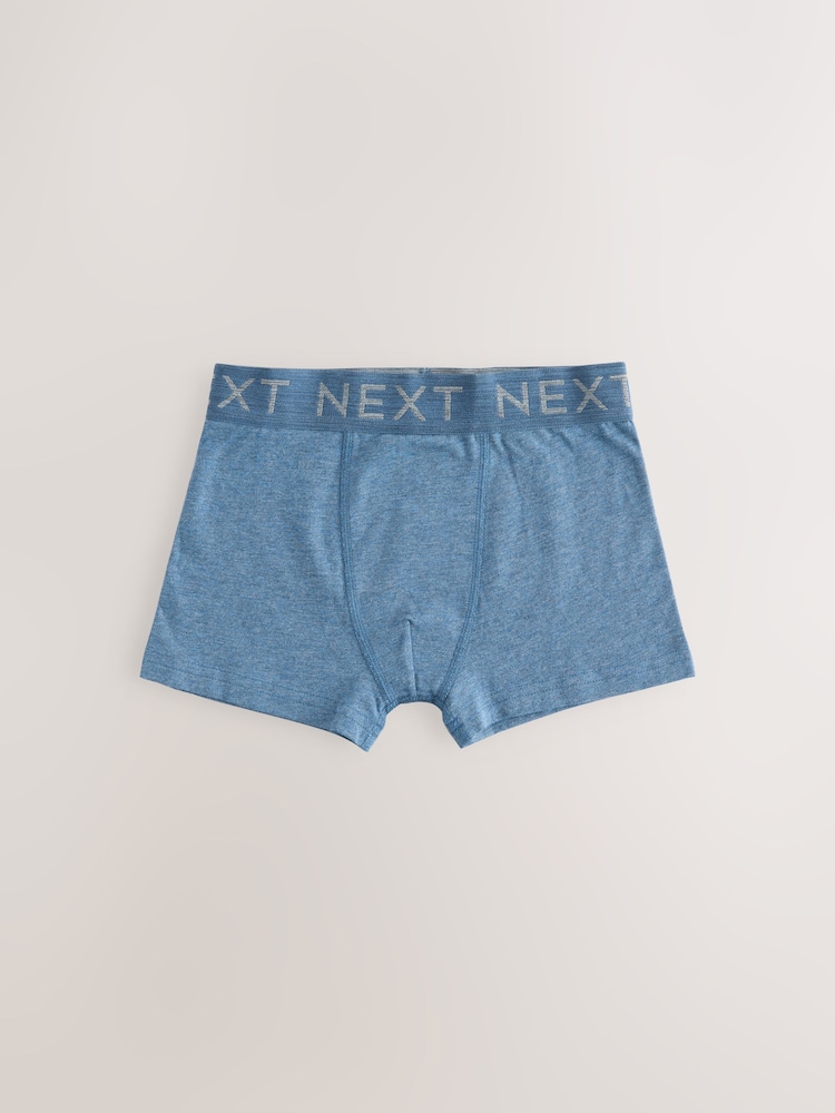 Blue/Grey Trunks 5 Pack (1.5-16yrs) - Image 6 of 9