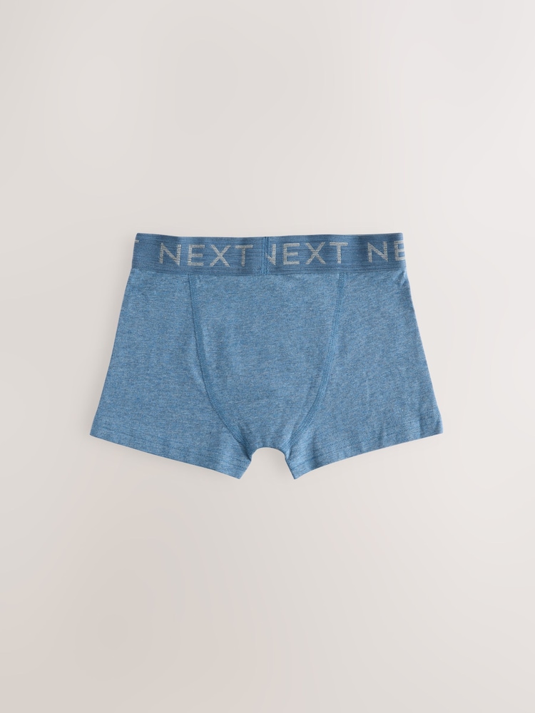 Blue/Grey Trunks 5 Pack (1.5-16yrs) - Image 7 of 9