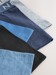 Blue/Grey Trunks 5 Pack (1.5-16yrs) - Image 9 of 9