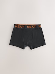 Black with colour waistband Trunks 10 Pack (1.5-16yrs) - Image 2 of 8