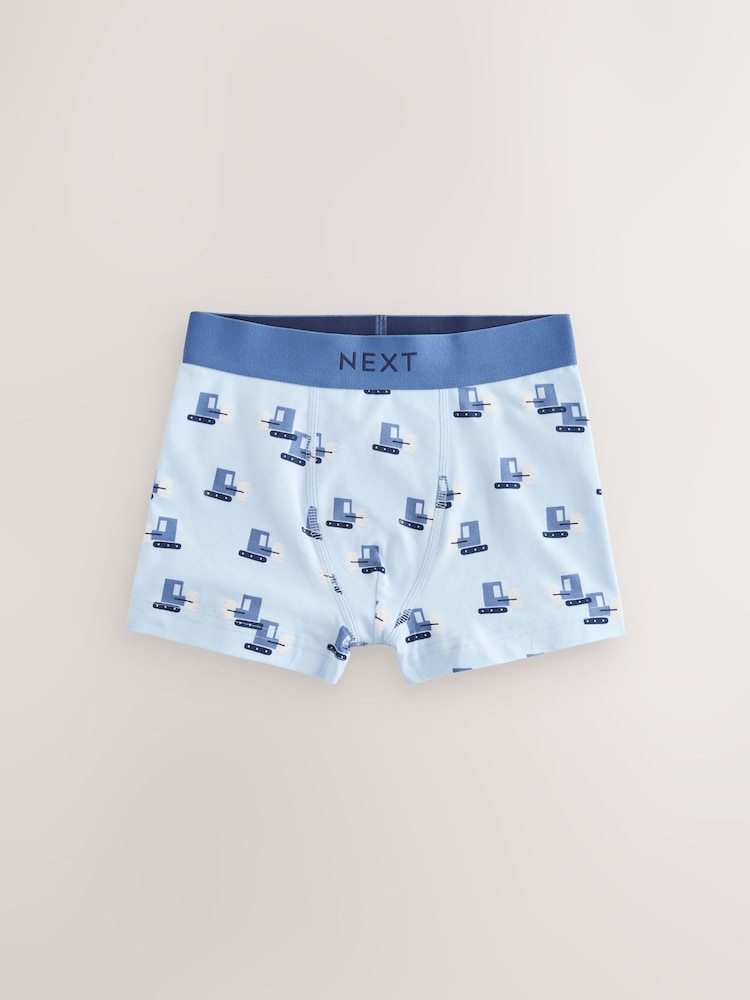 Blau/Fahrzeugprint - Pattern Trunks 5 Pack (1.5-16yrs) - Bild 2 von 9 Blau/Fahrzeugprint - Pattern Trunks 5 Pack (1.5-16yrs) - Bild 2 von 9
