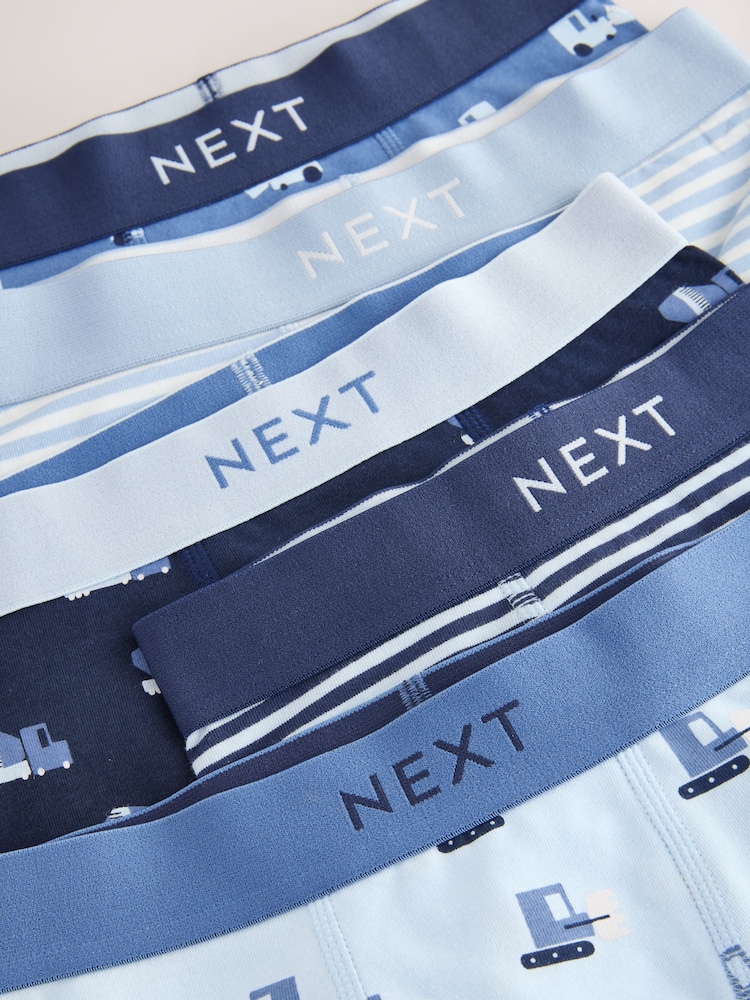 Blau/Fahrzeugprint - Pattern Trunks 5 Pack (1.5-16yrs) - Bild 9 von 9 Blau/Fahrzeugprint - Pattern Trunks 5 Pack (1.5-16yrs) - Bild 9 von 9