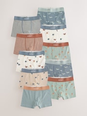 Mini Safari Print Trunks 10 Pack (1.5-16yrs) - Image 1 of 13