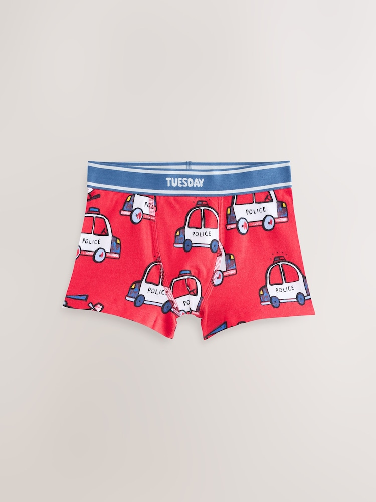 Vozilo za hitne slučajeve Print - Bokserice Trunks 7 Pack (1.5-16god) - Image 5 of 11