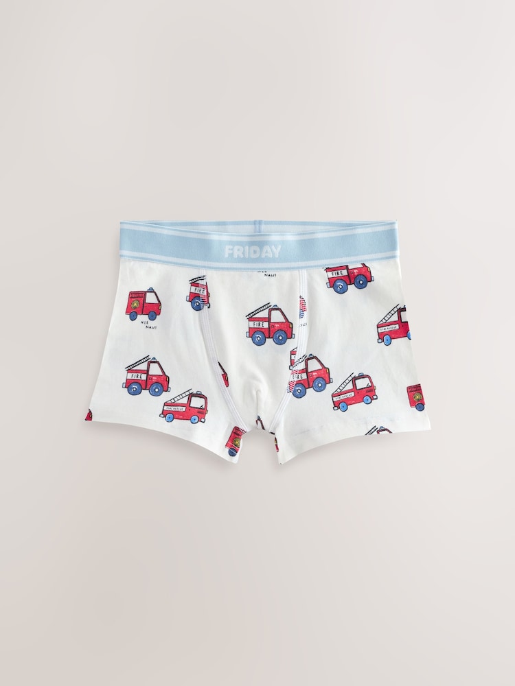 Vozilo za hitne slučajeve Print - Bokserice Trunks 7 Pack (1.5-16god) - Image 8 of 11