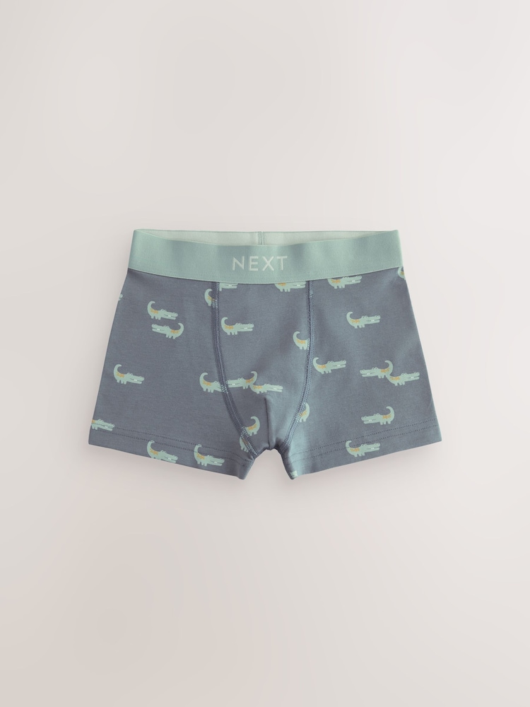 Mini Safari Print Boxers Trunks 5 Pack (1.5-12yrs) - Image 5 of 9