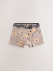 Blue/Green Animal Print Boxers Trunks 5 Pack (1.5-12yrs) - Image 6 of 9