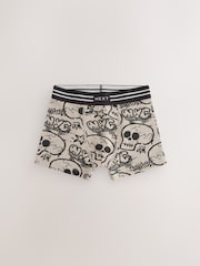 Grafitti Skull Print Trunks 5 Pack (2-16yrs) - Image 2 of 9