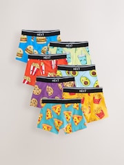 Food Print Trunks 7 Pack (2-16yrs) - Image 1 of 11