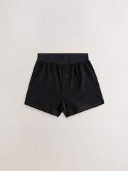 Black Loose Fit 100% Cotton Boxers 5 Pack (1.5-16yrs) - Image 2 of 9