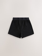 Black Loose Fit 100% Cotton Boxers 5 Pack (1.5-16yrs) - Image 3 of 9