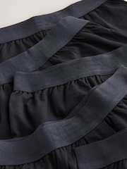 Black Loose Fit 100% Cotton Boxers 5 Pack (1.5-16yrs) - Image 8 of 9