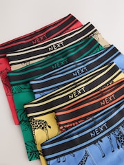 Multi Animal Boxers Trunks 7 Pack (1.5-16yrs) - Image 10 of 11