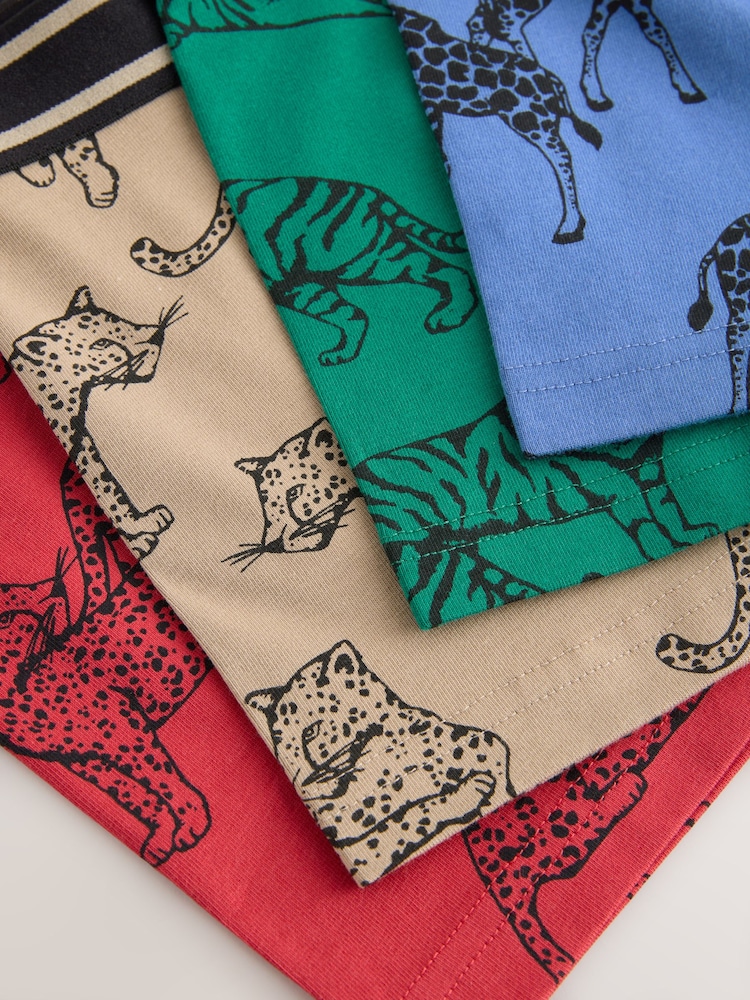 Multi Animal Boxers Trunks 7 Pack (1.5-16yrs) - Image 11 of 11