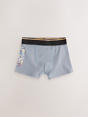Pastel Grafitti Print Trunks 7 Pack (2-16yrs) - Image 2 of 11