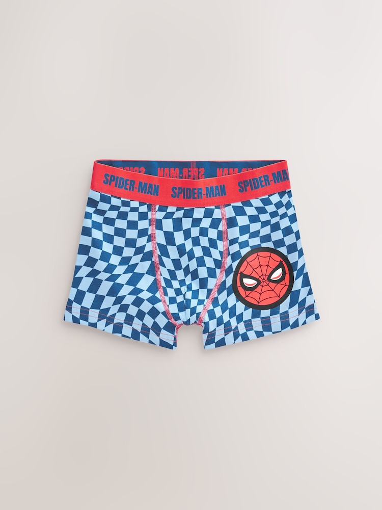 Red Spiderman Trunks 5 pack (1.5-10yrs) - Image 2 of 9