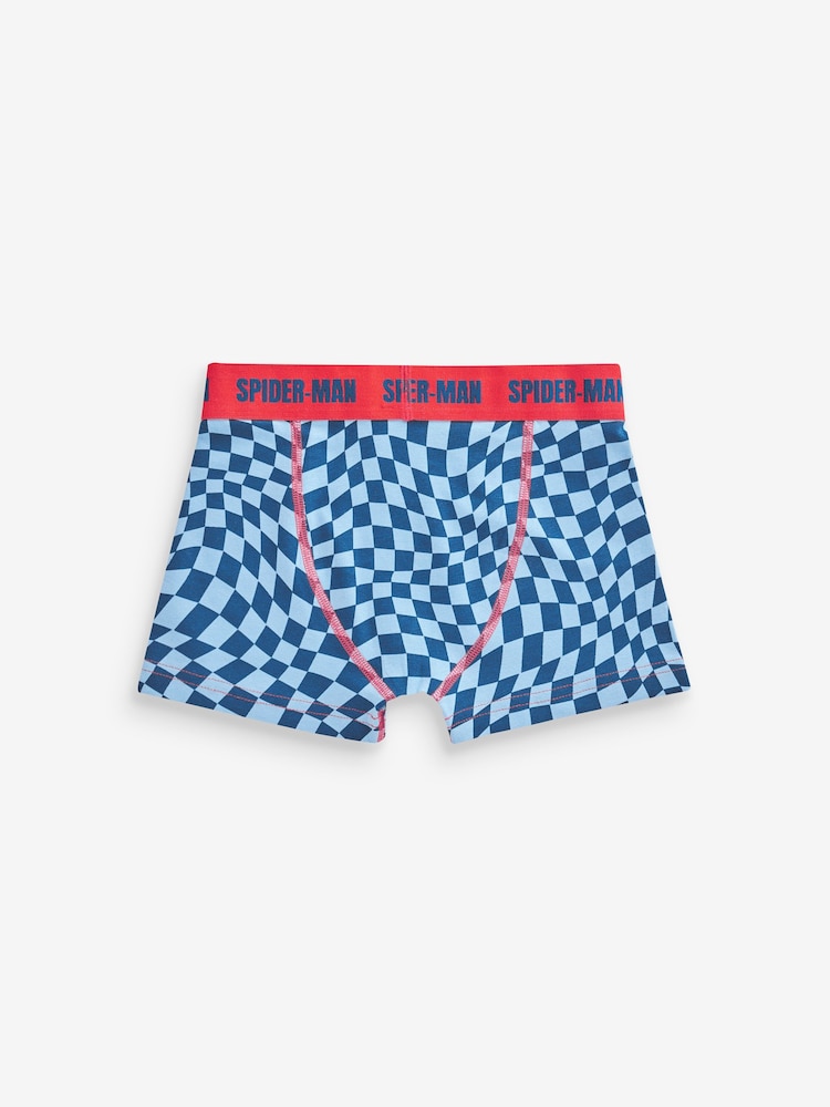 Red Spiderman Trunks 5 pack (1.5-10yrs) - Image 7 of 9