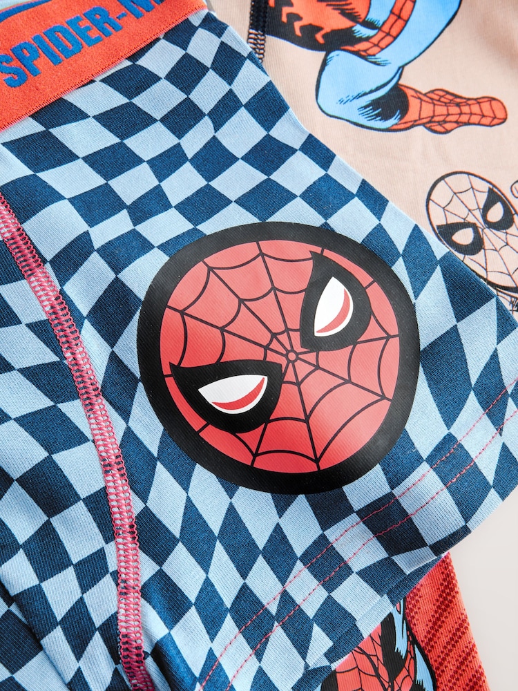 Red Spiderman Trunks 5 pack (1.5-10yrs) - Image 9 of 9