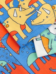 Svetle barve s potiskom dinozavrov - Ključi 5 paket (1.5-12let) - Slika 8 iz 8