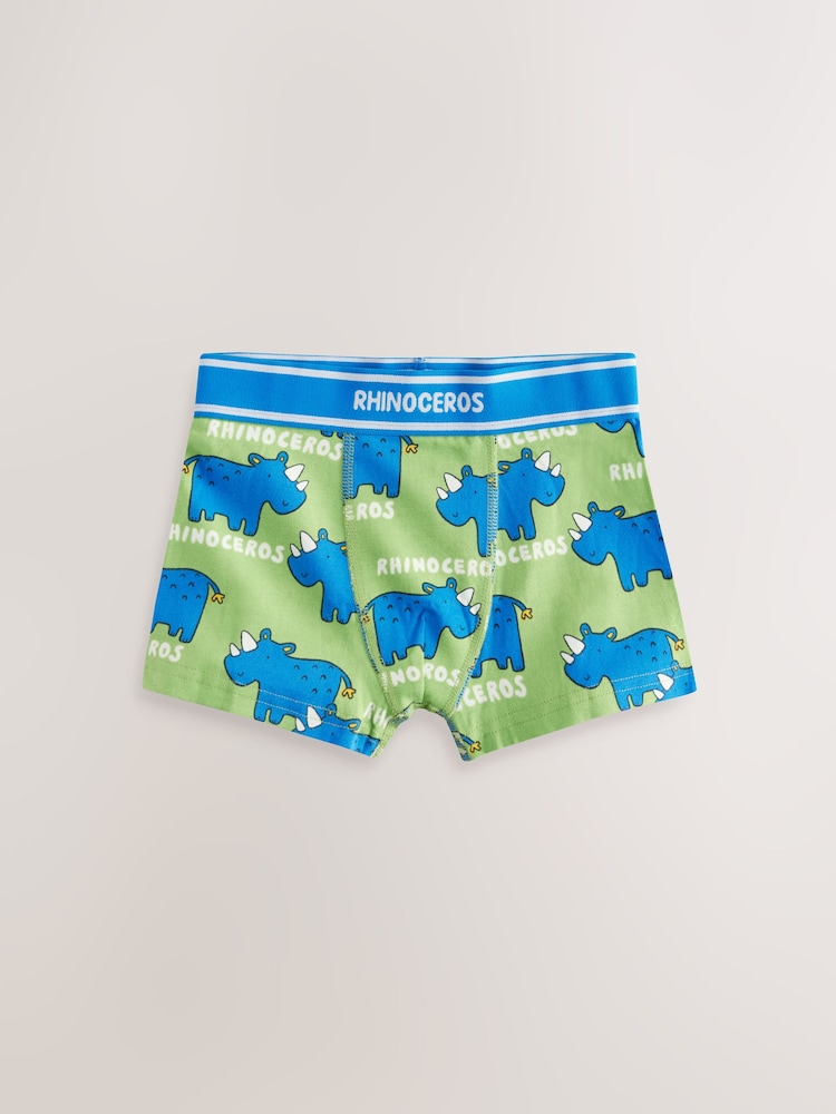Primary Animals Boxers Trunks 5 Pack (1.5-12yrs) - Image 5 of 9